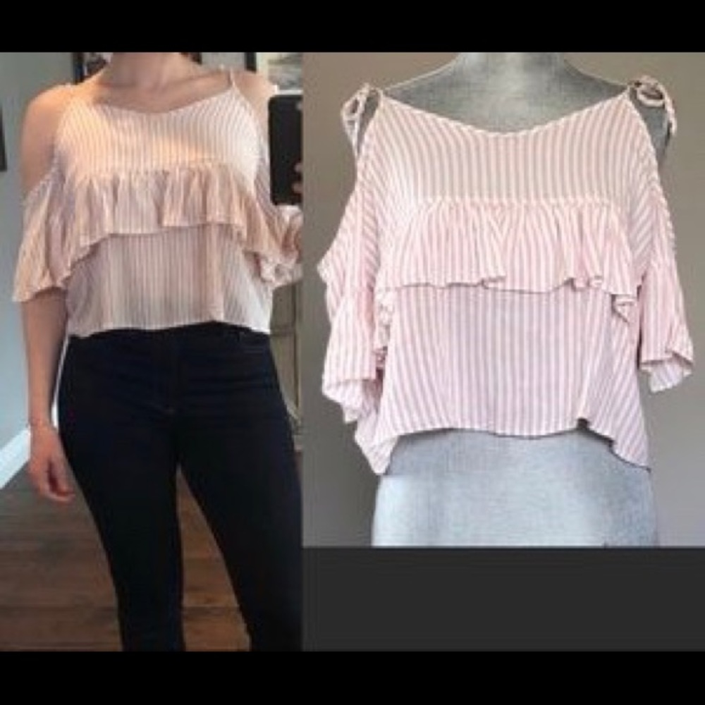 NWT American eagle off the shoulder top - Picture 1 of 4